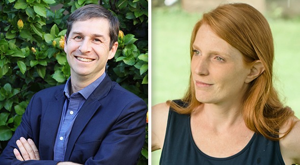 Dr. Eyal Oren and Corinne McDaniels